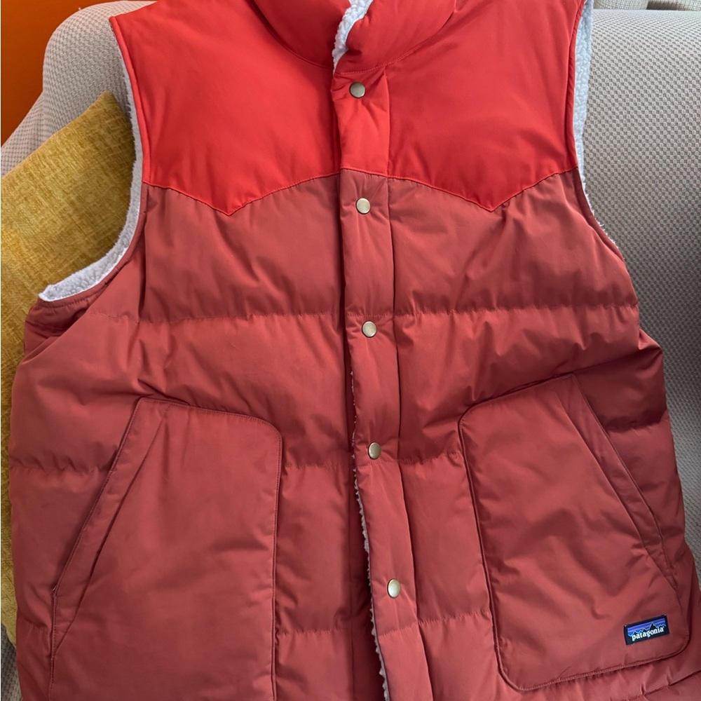 Patagonia Red Puffer Vest